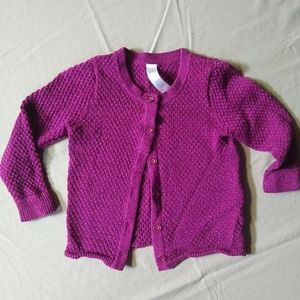 Purple Cardigan